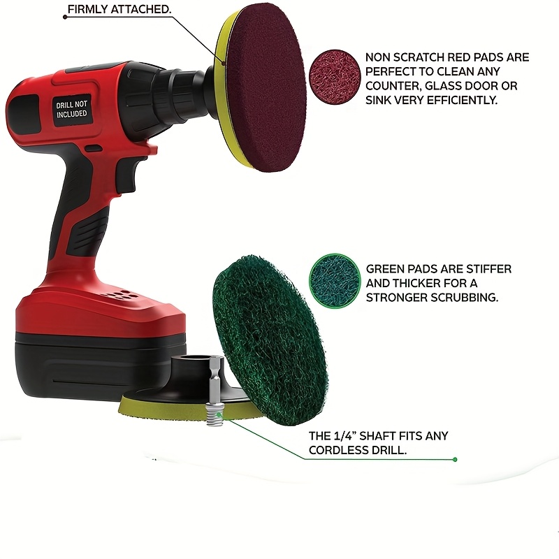 Car Electric Drill Brush Kit E - Power Tools Set 评论和价格