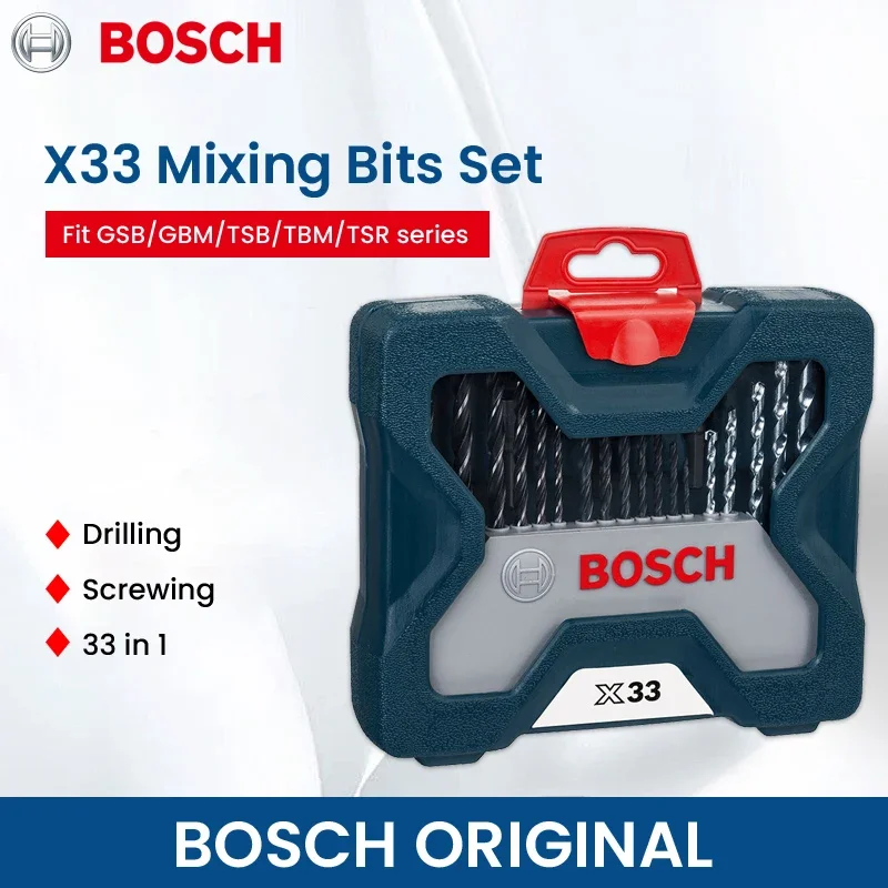 Bosch X33 Drill Bit Screwdrive - Power Tools Set 评论和价格