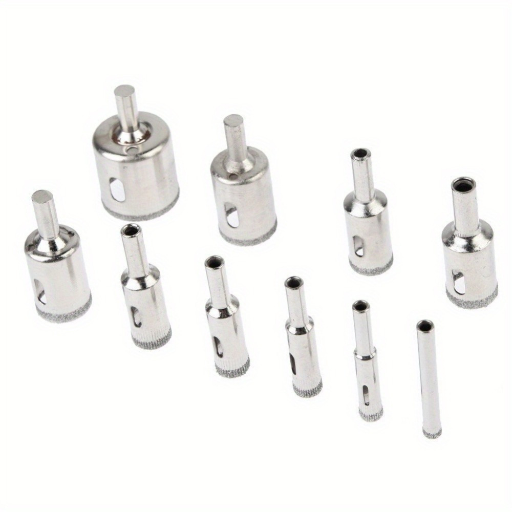 10 Piece Diamond Coated Drill  - Power Tools Set 评论和价格