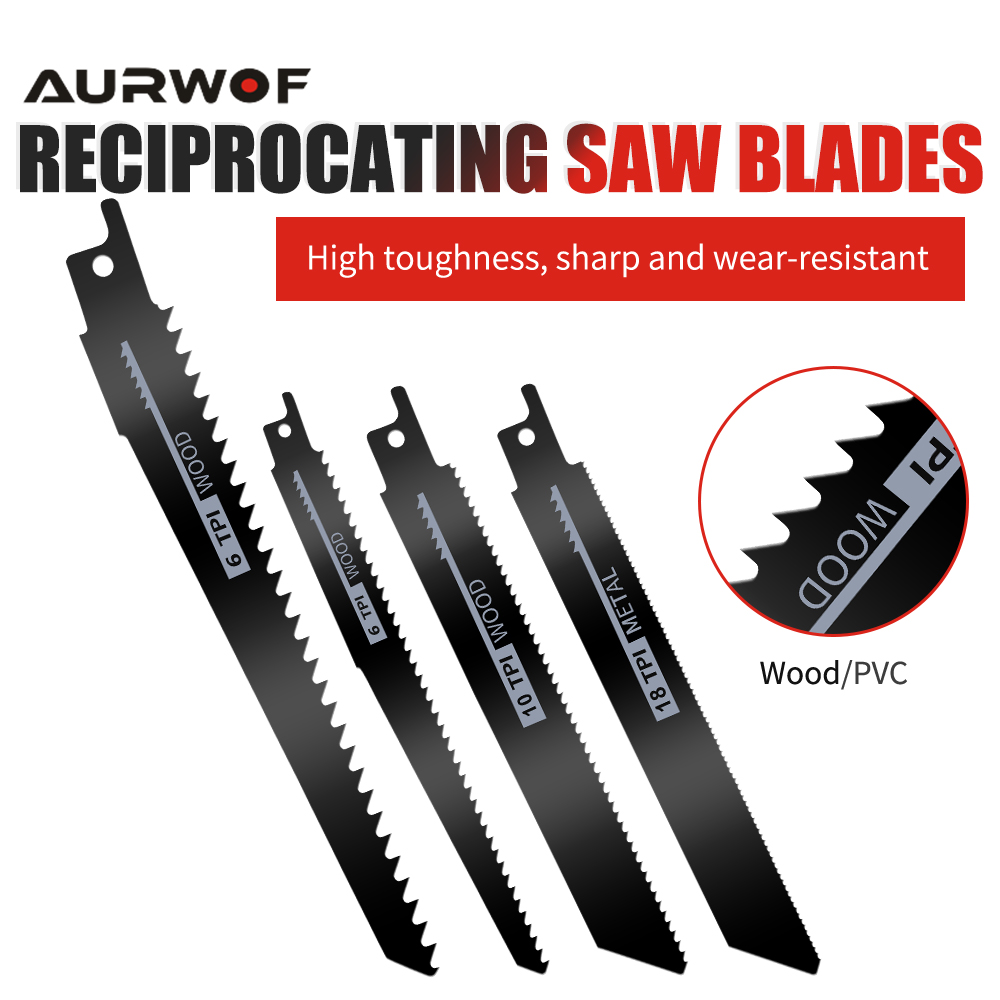 AURWOF Cordless Electric Recip - Reciprocating Saw Cordless 评论和价格