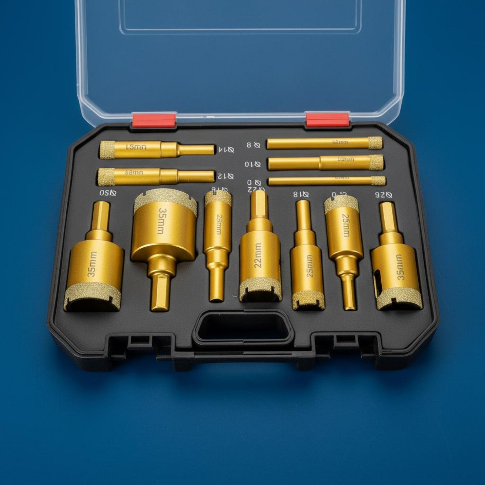 12 Pieces Brazed Crystal Drill - Power Tools Set 评论和价格