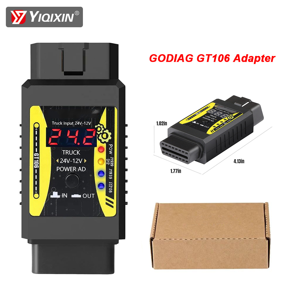 Godiag GT106 Plus Heavy Duty T - Power Quality Tools 评论和价格