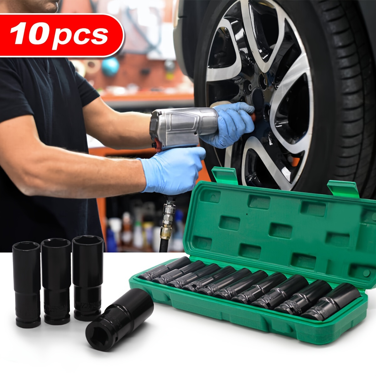 10pcs 1/2 Inch 8-24mm Power So - Power Tools For Sale 评论和价格