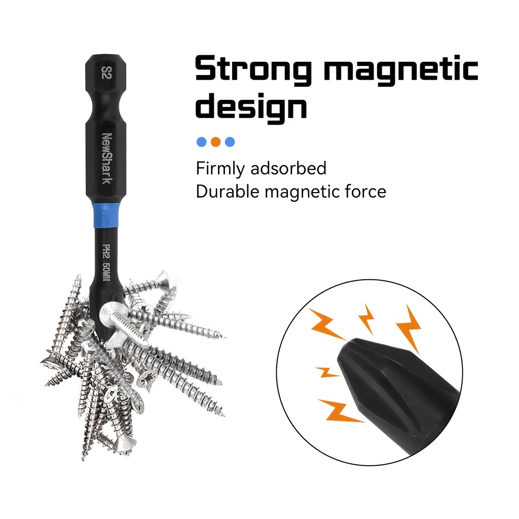 5Pcs Heavy Duty Magnetic Phill - Power Tools For Sale 评论和价格